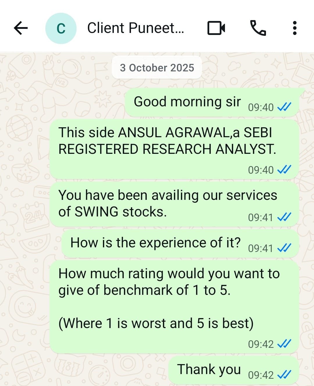 Catch The Trend Performance Record Log 5